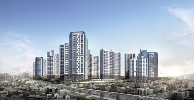 ▲ 더샵 청주센트럴 투시도, 포스코건설.ⓒ포스코건설