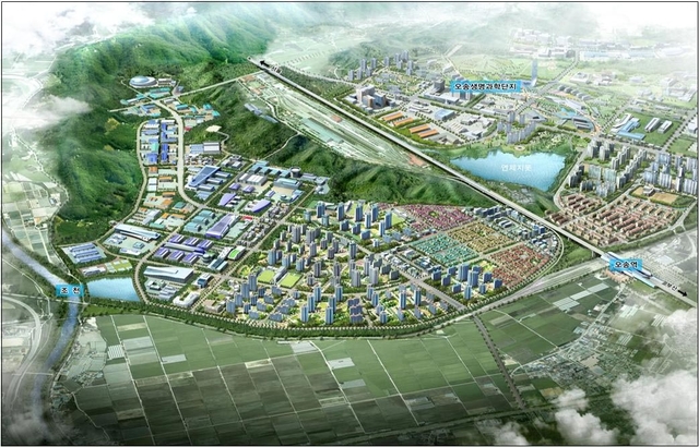 ▲ 오송바이오폴리스지구 조감도.ⓒ충북도
