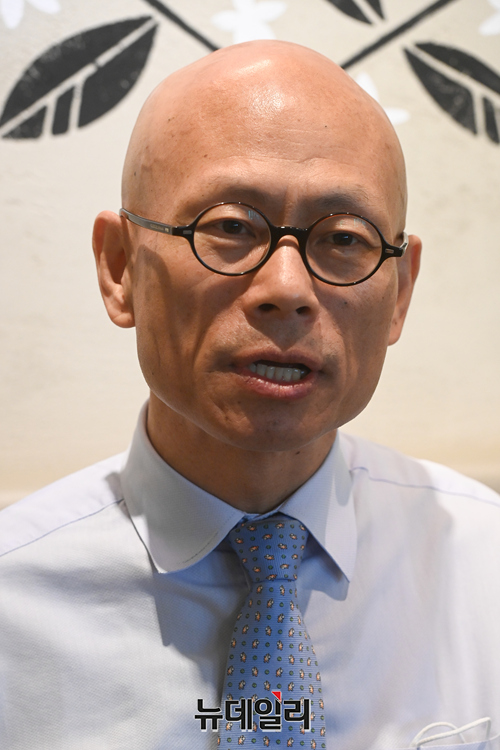 ▲ 한민호 공자학원실체알리기운동본부 대표. ⓒ강민석 기자