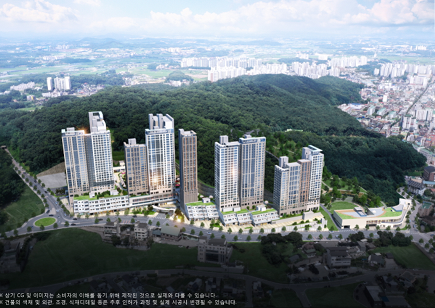 ▲ 이천자이 더 파크 조감도. ⓒ GS건설
