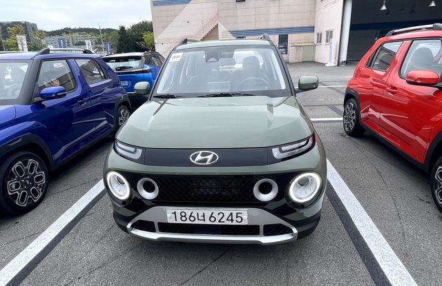 ▲ 지난 27일 시승한 현대차의  경형 SUV 캐스퍼 ⓒ김재홍 기자