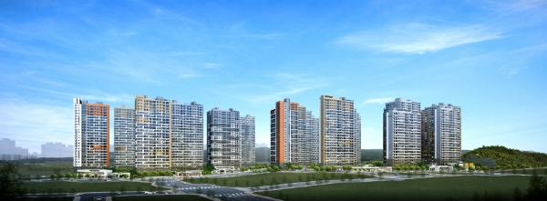 ▲ 대전 천동3구역에 들어서는 리더스시티 조감도.ⓒ계룡건설 컨소시엄