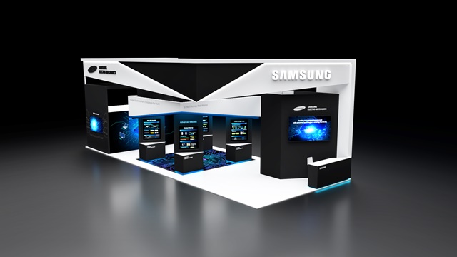 ▲ 삼성전기 전시회 부스 이미지. ⓒ삼성전기