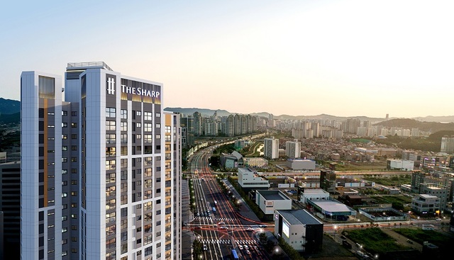 ▲ 포스코건설이 짓는 대전 ‘더샵 도안트위넌스’ 조감도.ⓒ포스코건설