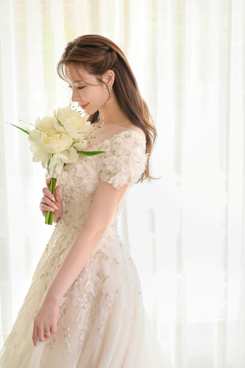 ▲ 정선아 웨딩 화보.ⓒ씨제스엔터테인먼트