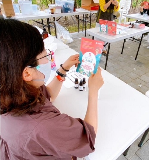 ▲ 향기한스푼 교육현장.ⓒ국립세종수목원