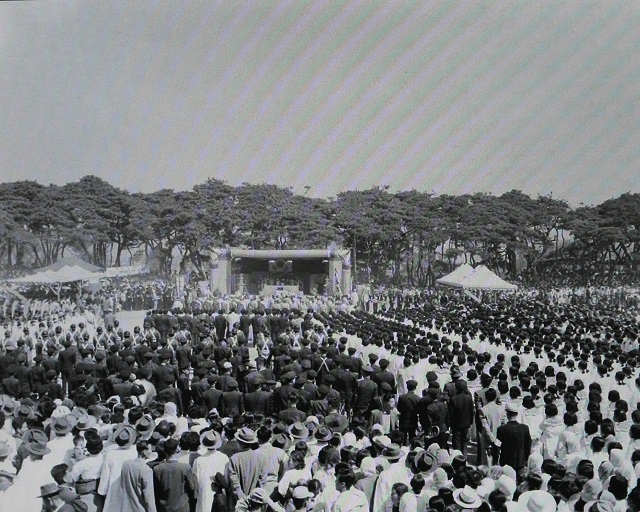 ▲ 1962년 제1회 신라문화제 서제.ⓒ경주시