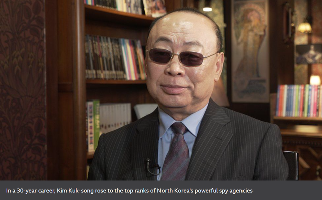 ▲ 북한 정보기관 정찰총국 출신 탈북자 김국성(가명)씨. ⓒBBC 홈페이지 캡처
