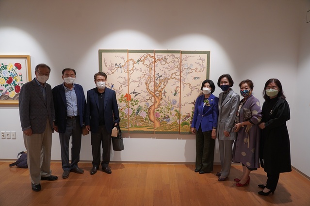 ▲ 수성대학교 김선순 총장의 민화 개인전이 8~14일 범어성당 드망즈갤러리에서 열린다.ⓒ수성대