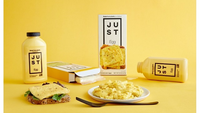 ▲ 액상 형태 및 사각형 오믈렛 형태 저스트 에그 제품