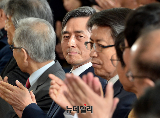 ▲ 양승동 KBS 사장(가운데). ⓒ뉴데일리