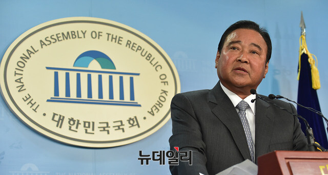 ▲ 이완구 전 국무총리. ⓒ뉴데일리DB