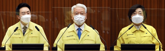 ▲ 좌측부터 임채성 의원,서금택 의원, 이순열 의원.ⓒ세종시의회