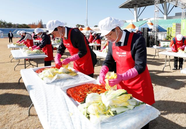 ▲ 지난해 괴산김장축제 모습.ⓒ괴산군