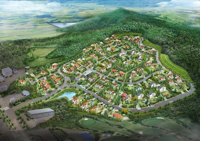 ▲ 충남 천안시 서북구 성거읍 오목마을 조성사업 조감도.ⓒ천안시