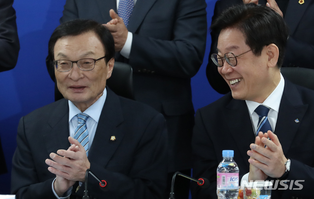 ▲ 더불어민주당이 대선 경선 후유증으로 골머리를 앓고 있는 가운데 이를 무마할 카드로 이해찬 전 민주당 대표의 등판을 검토하고 있다. ⓒ뉴시스