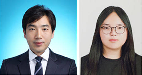 ▲ 대구한의대학교 제약공학과 이세중 교수(왼쪽) 제약공학과 박수지 석사과정(오른쪽).ⓒ대구한의대