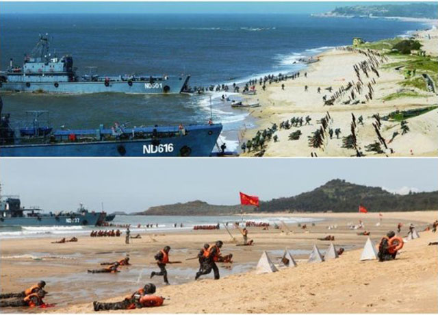 ▲ 대만의 연례군사훈련 '한광훈련' 모습. ⓒ뉴시스 AP. 무단전재 및 재배포 금지.