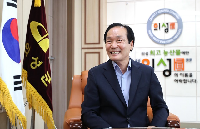 ▲ 김주수 의성군수.ⓒ의성군