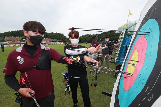 ▲ 예천군(군수 김학동)은 예천진호국제양궁장에서 제41회 전국장애인체육대회 양궁경기와 2022년 양궁 국가대표 1차 선발전을 개최한다.ⓒ예천군