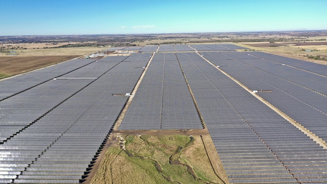 한화솔루션이 2분기 매각한 미국 텍사스주 81㎿ 태양광 발전소. ⓒ한화큐셀