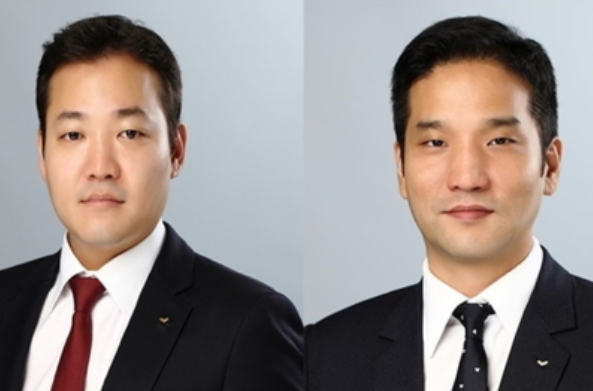 ▲ 이주성 세아제강지주 부사장(왼쪽)과 이태성 세아홀딩스 부사장.