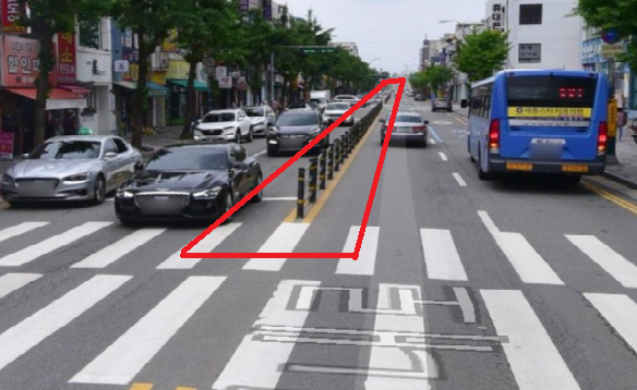 ▲ 무단횡단 방지시설.ⓒ세종시