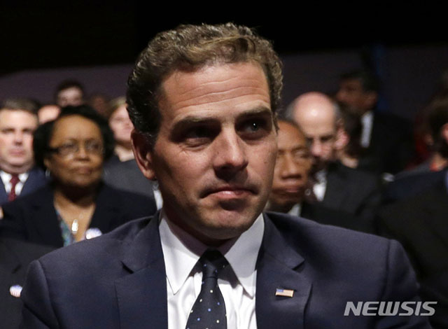 ▲ 헌터 바이든. 조 바이든 미국 대통령의 차남이다. ⓒ뉴시스 AP. 무단전재 및 재배포 금지.