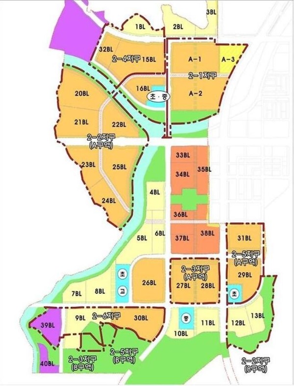 ▲ 대전 도안 2단계 도시개발사업을 놓고 소송이 진행 중인 가운데 대전시가 사업구역내 일부 지역을 용도 변경하면서 배경에 관심이 쏠리고 있다.ⓒ대전시