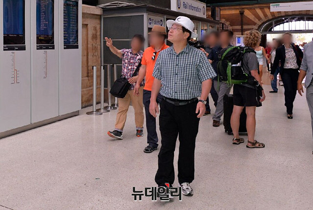 ▲ 이재명 더불어민주당 대통령후보가 성남시장 시절인 2015년 호주를 방문한 모습. ⓒ성남시청