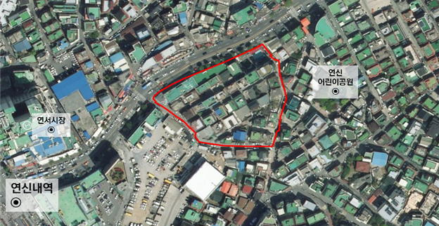 ▲ 서울 은평구 연신내역 도심복합사업 위치도.ⓒ국토교통부