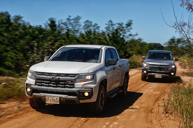▲ 콜로라도의 전장은 5395mm에 달하는 등 공간 활동에 유리하다. ⓒ한국GM
