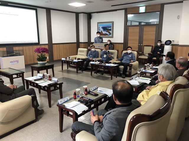 ▲ 월성본부는 지난 27일 홍보관에서 ‘2021년도 제5차 월성본부 소통위원회’를 개최했다.ⓒ월성본부