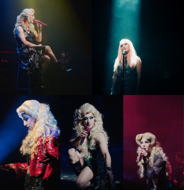 ▲ 뮤지컬 '헤드윅' 공연 모습. 좌측 상단부터·오만석·조승우·이규형·고은성·렌.ⓒ쇼노트