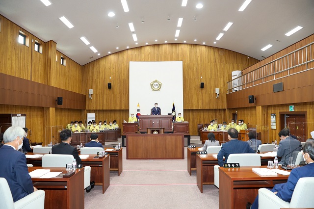 ▲ 경주시의회는 제263회 임시회를 폐회했다.ⓒ경주시의회