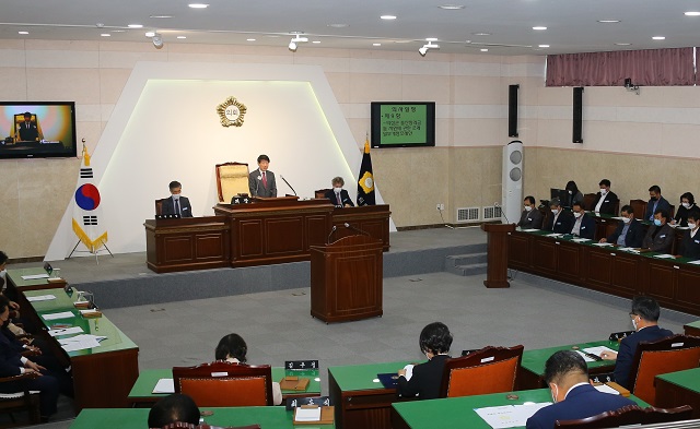 ▲ 의성군의회는 제251회 임시회를 폐회했다.ⓒ의성군의회