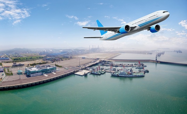 ▲ 사산공항 하늘길 이미지.ⓒ충남도