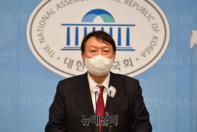 ▲ 윤석열 국민의힘 대선 경선후보.ⓒ이종현 기자