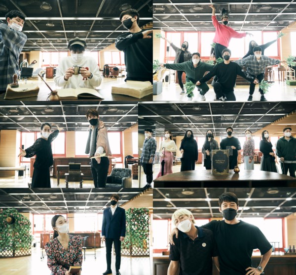 ▲ 뮤지컬 '젠틀맨스 가이드 : 사랑과 살인편' 연습실 현장.ⓒ쇼노트