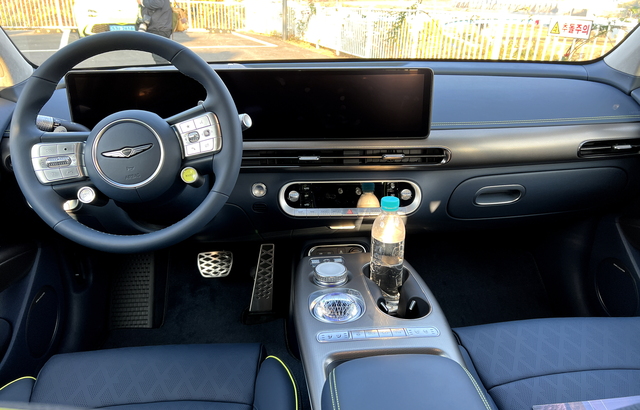 ▲ GV60의 내부 모습. ⓒ김재홍 기자