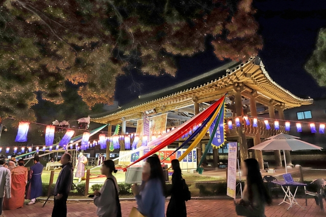 ▲ ‘2019년 청주문화재야행’ 모습.ⓒ청주시