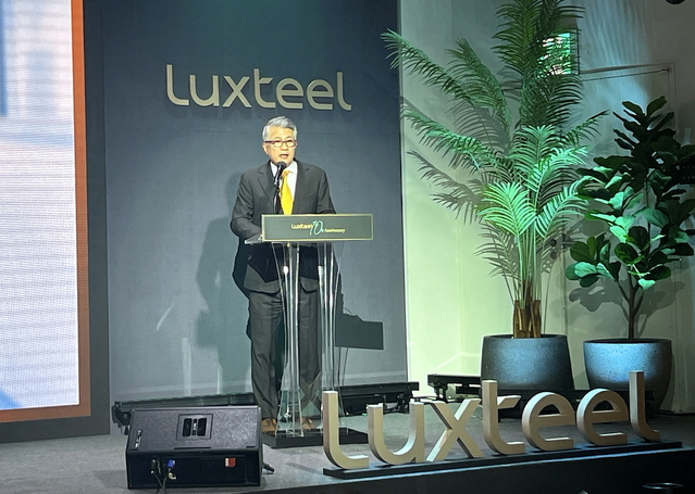 ▲ 장세욱 동국제강 부회장이 8일 기자간담회에서 미래 중장기 계획을 발표했다. ⓒ김재홍 기자