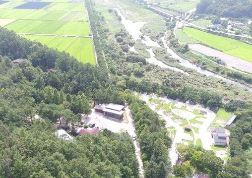 ▲ 옥화자연휴양림 전경.ⓒ청주시