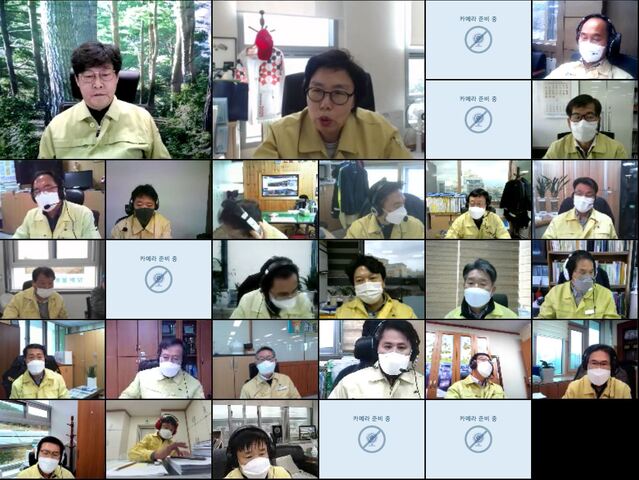 ▲ 경상북도는 10일 도청 영상회의실에서 시군 산림부서장 등 30여 명이 참석하는 가을철 산불 대응태세 점검 영상회의를 개최했다고 밝혔다.ⓒ대구시