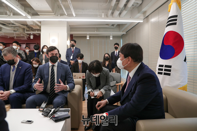 ▲ 대니얼 크리튼브링크 미국 국무부 동아시아·태평양 담당 차관보 ⓒ윤석열 캠프