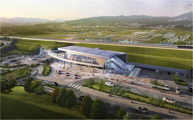 ▲ 감곡장호원역 조감도.ⓒ음성군