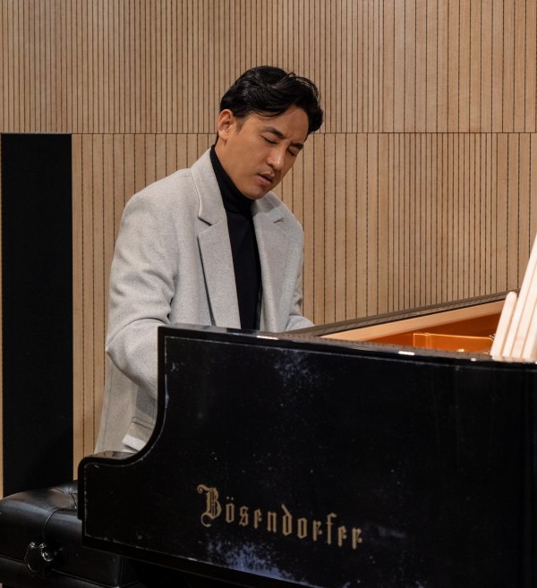 ▲ 16일 열린 피아니스트 김정원 한국 데뷔 20주년 콘서트 기자간담회.ⓒ크라이스클래식