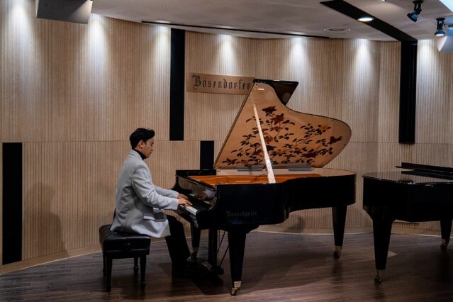 ▲ 16일 열린 피아니스트 김정원 한국 데뷔 20주년 콘서트 기자간담회.ⓒ크라이스클래식