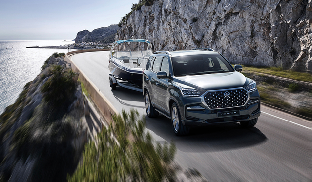 ▲ 올 뉴 렉스턴 모습. ⓒ쌍용차