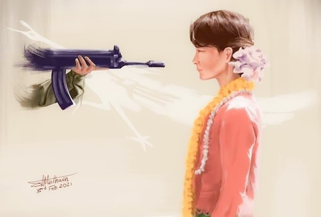 ▲ 보릿 야닉 감독의 '천사들의 보랏빛 타나카'. 미얀마(2021) ⓒ리버티국제영화제 추진위원회